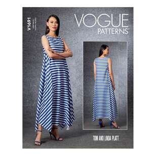 Vogue Sewing Pattern V1691 Misses' Dress  Small - XX Large