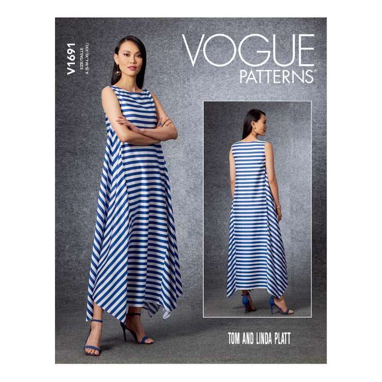 Vogue Sewing Pattern V1691 Misses' Dress