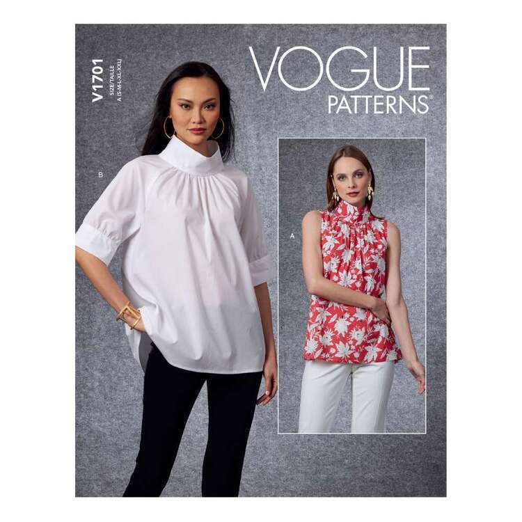 Vogue Sewing Pattern V1701 Misses' Top