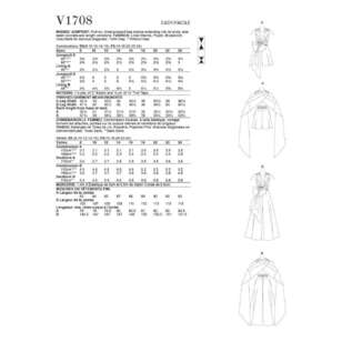 Vogue Sewing Pattern V1708 Misses' Jumpsuit