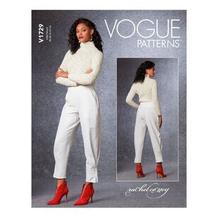 Vogue Sewing Pattern V1729 Misses' Pants