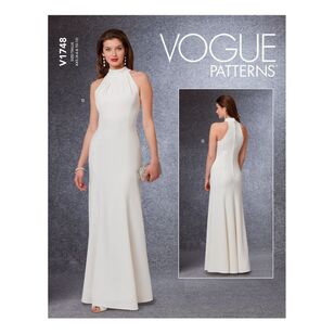 Vogue Sewing Pattern V1748 Misses' Special Occasion Dress
