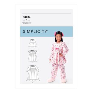 Simplicity Sewing Pattern S9203 Children's/Boys' Tops, Shorts & Pants 3 - 8