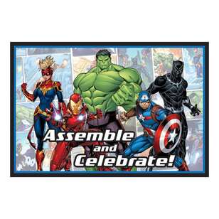 Powers Unite Marvel Avengers Postcard Invitations 8 Pack Multicoloured