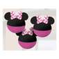 Minnie Mouse Paper Lanterns 3 Pack Multicoloured