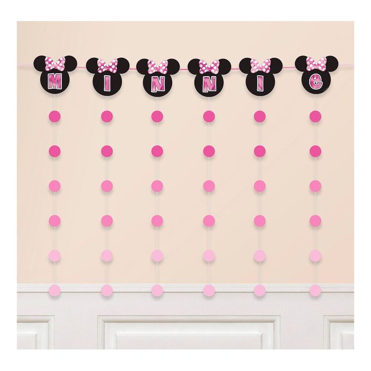 Minnie Mouse Banner String Decoration Kit