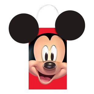 Mickey Mouse Paper Kraft Bags 8 Pack Multicoloured