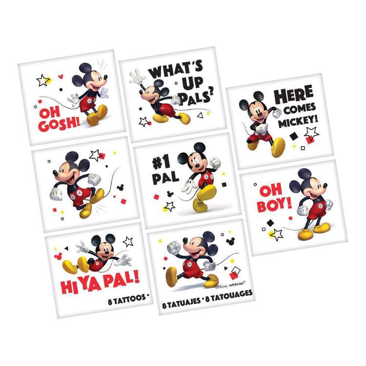 Mickey Mouse Tattoo Favours