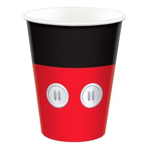 Mickey Mouse Paper Cups 8 Pack Multicoloured 266 mL