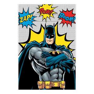 Batman Heroes Unite Loot Bags 8 Pack Multicoloured