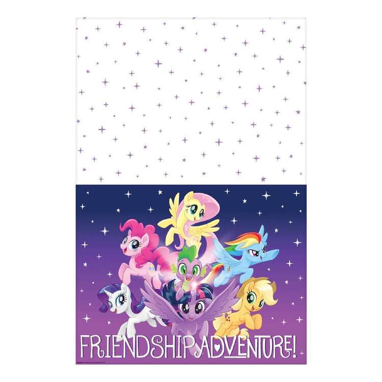 My Little Pony Plastic Table Cover Multicoloured 137 x 243 cm