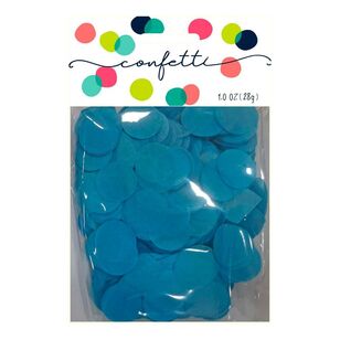 Amscan Paper Confetti Circles Blue 28 g