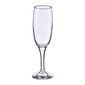 Mode Home 6 Pack Glass Flutes Clear 220 mL