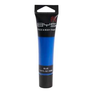 BYS Special FX Face & Body Paint Tube Blue 40 mL