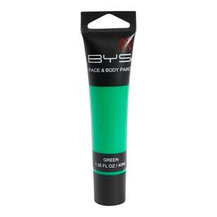 BYS Special FX Face & Body Paint Tube Green 40 mL
