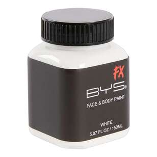 BYS Special FX Face & Body Paint White 150 mL