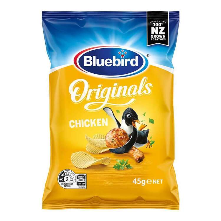 Bluebird Originals Chicken Chips Multicoloured 45 g