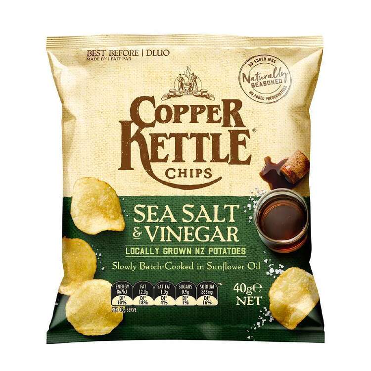 Copper Kettle Sea Salt & Vinegar Potato Chips