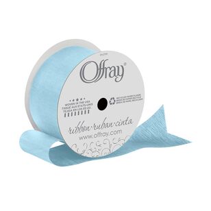 Offray Sheer Ribbon Offray Carol Sheer Ribbon Light Blue | Spotlight Australia