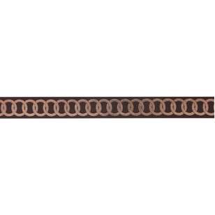 Offray Helix Single Faced Satin Ribbon Brown 15 mm x 2.7 m