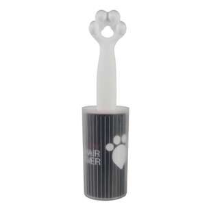 The Paw Fur & Hair Remover Lint Roller White & Pink