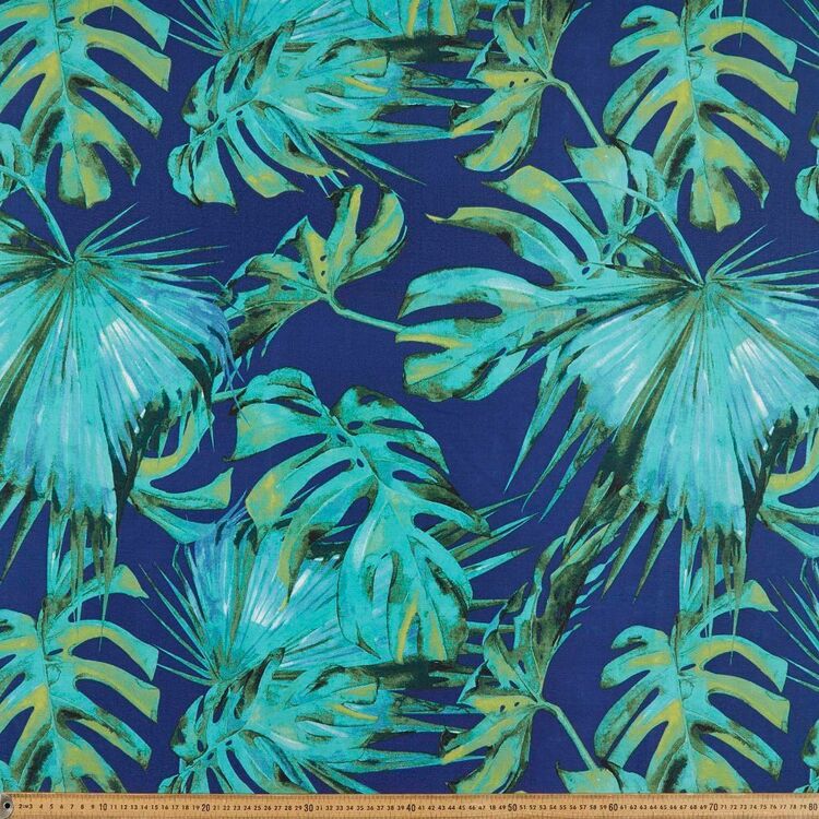 Palm Garden 150 cm Weatherproof Canvas Fabric