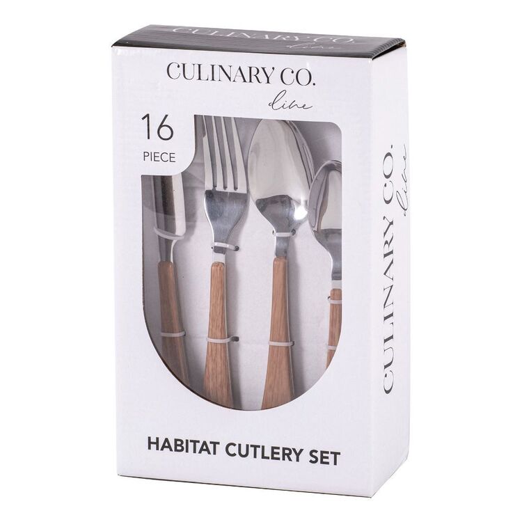 Culinary Co Habitat 16 Piece Cutlery Set