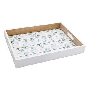 Ombre Home Country Living Tray Natural & White 30 x 40 cm