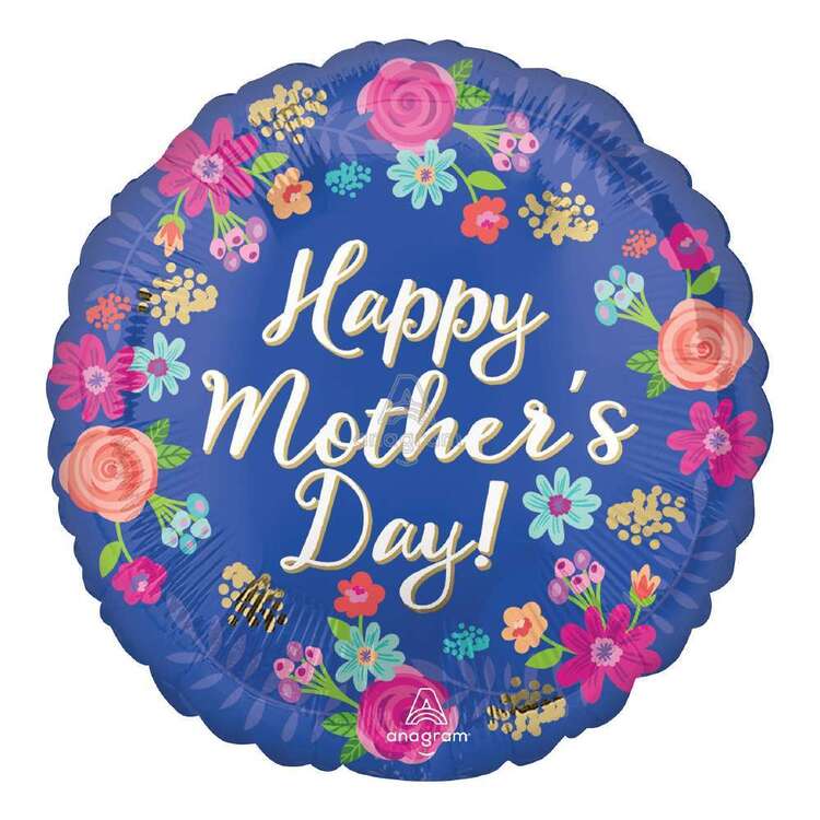 Anagram Happy Mother's Day Round Foil Balloon