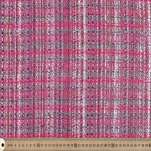 Matrix 148 cm Suiting Fabric Raspberry 148 cm