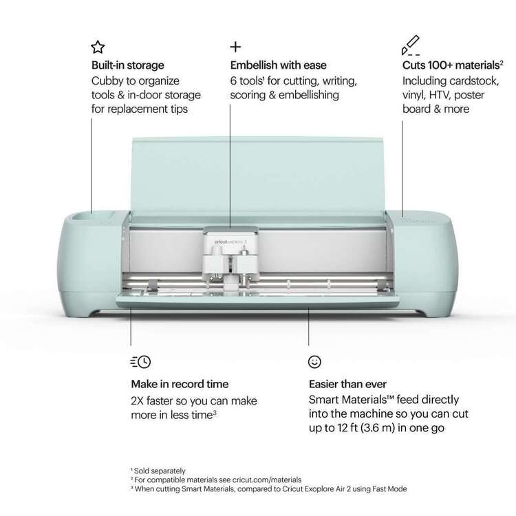Cricut Explore 3 Machine Multicoloured