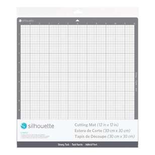 Silhouette Cameo Strong Hold Cut Mat Clear 12 x 12 in