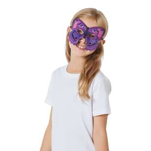 Spartys Kids Butterfly Mask Pink Child