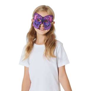 Spartys Kids Butterfly Mask Pink Child