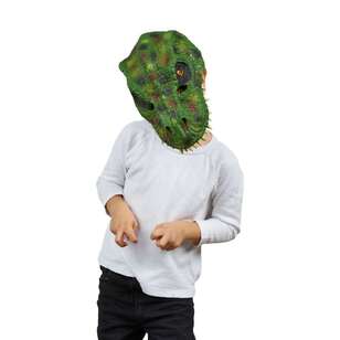 Spartys Kids Dinosaur Mask Green Child