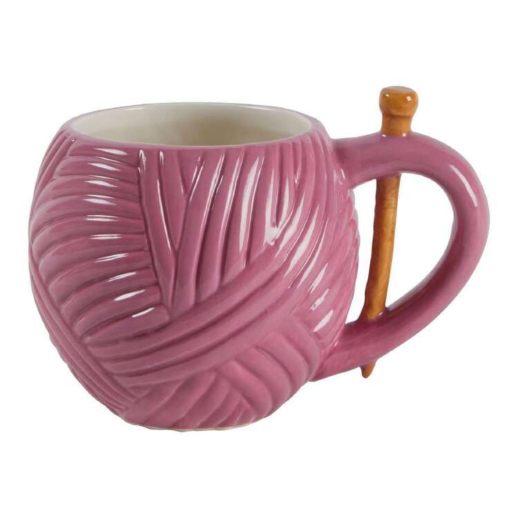 Sew Tasty Yarn Pink Mugs
