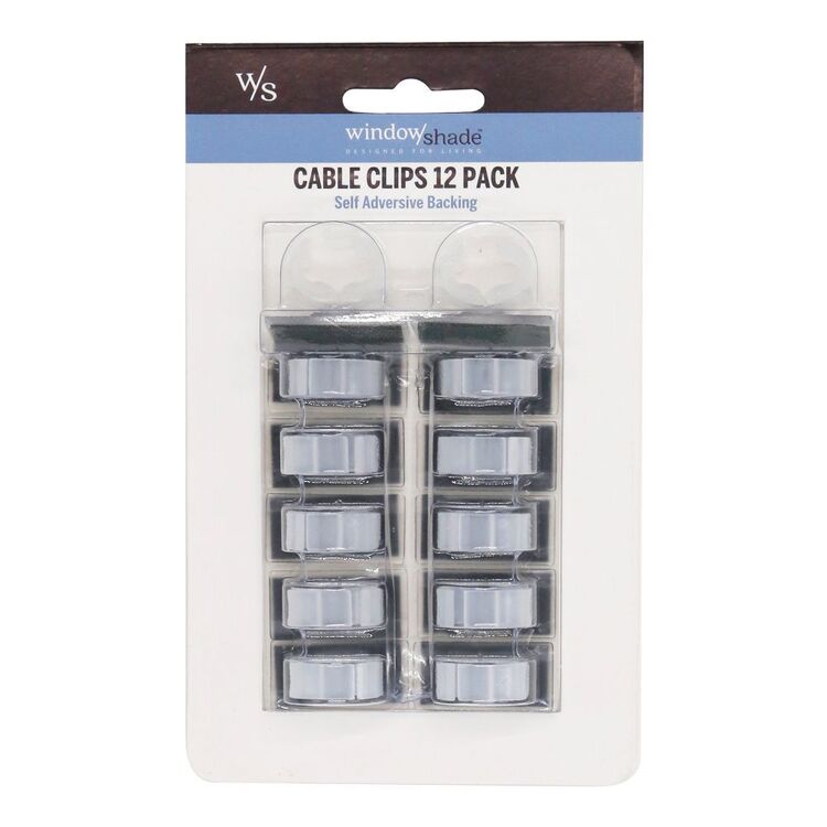 Windowshade 12 Pack Cable Clips