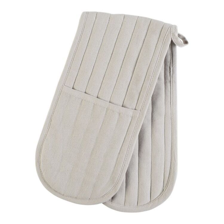Kitchen By Ladelle Everyday Plain Double Oven Mitt