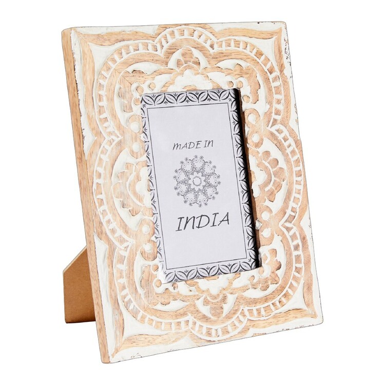 Living Space Evie Wooden Photo Frame