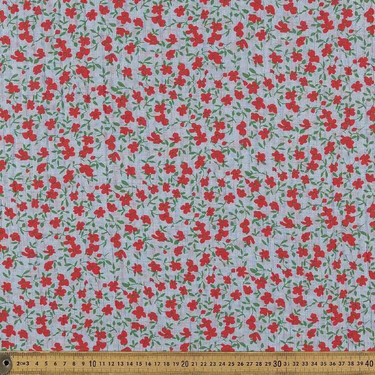 Fields #4 Printed 132 cm Crinkle Chiffon Fabric