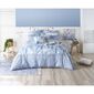 Ombre Home Weathered Coastal Palm Quilt Cover Set Blue