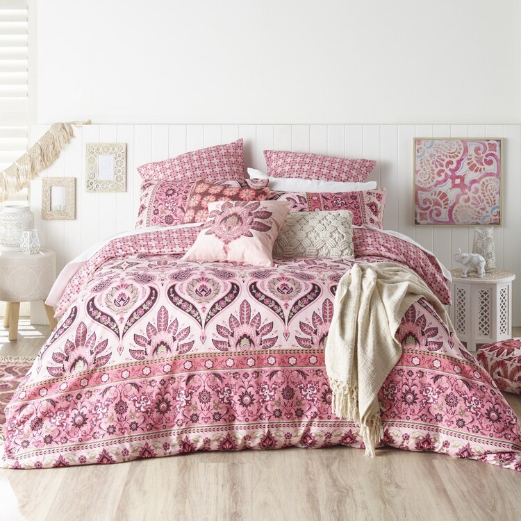Ombre Home Bohemian Bliss Exotic Quilt Cover Set