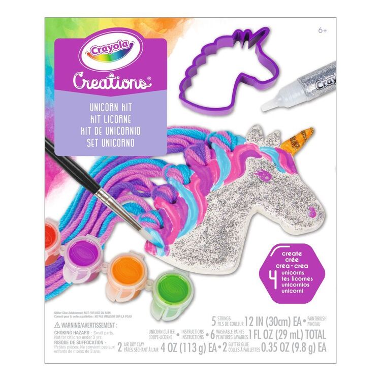 Crayola Creations Unicorn Air Dry Clay Kit