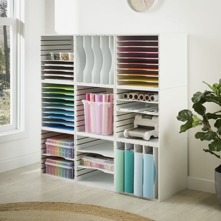 Francheville Stack Modular Cube With 4 Inserts White