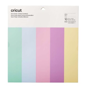 Cricut Smart Paper Sticker Cardstock Multicoloured 13 x 13 in
