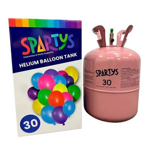 Spartys 30 Helium Balloon Tank Pink