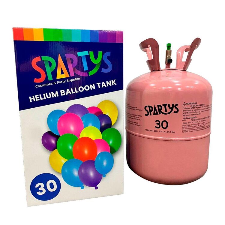 Spartys Helium Balloon Tank