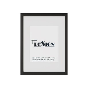 Stein Design 20 x 25 cm Box Photo Frame Black 20 x 25 cm