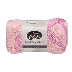 Moda Vera Shadow Yarn Pink Print 100 g