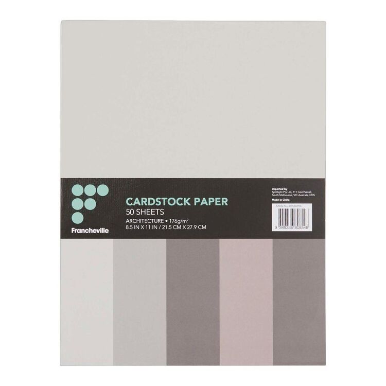 Francheville Architecture Cardstock 50 Pack